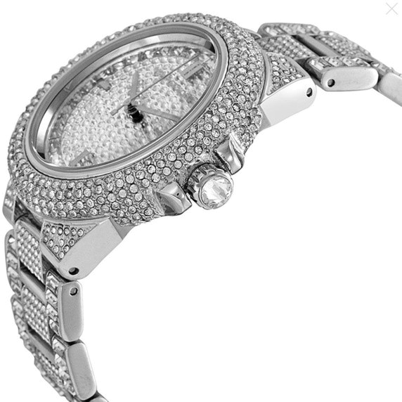 Montre Femme Michael Kors MK5869 Camille Cadran Argenté Pavé de Cristaux vue 2