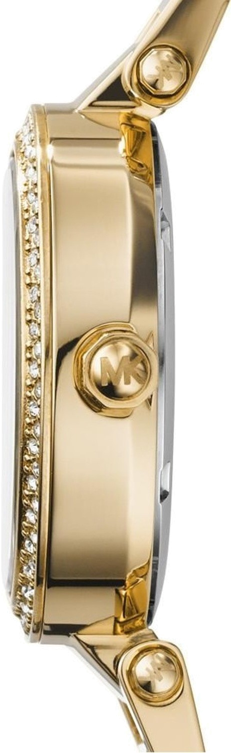 Montre Femme Michael Kors MK6056 Parker en Acier Doré avec Cristaux Swarovski vue 2