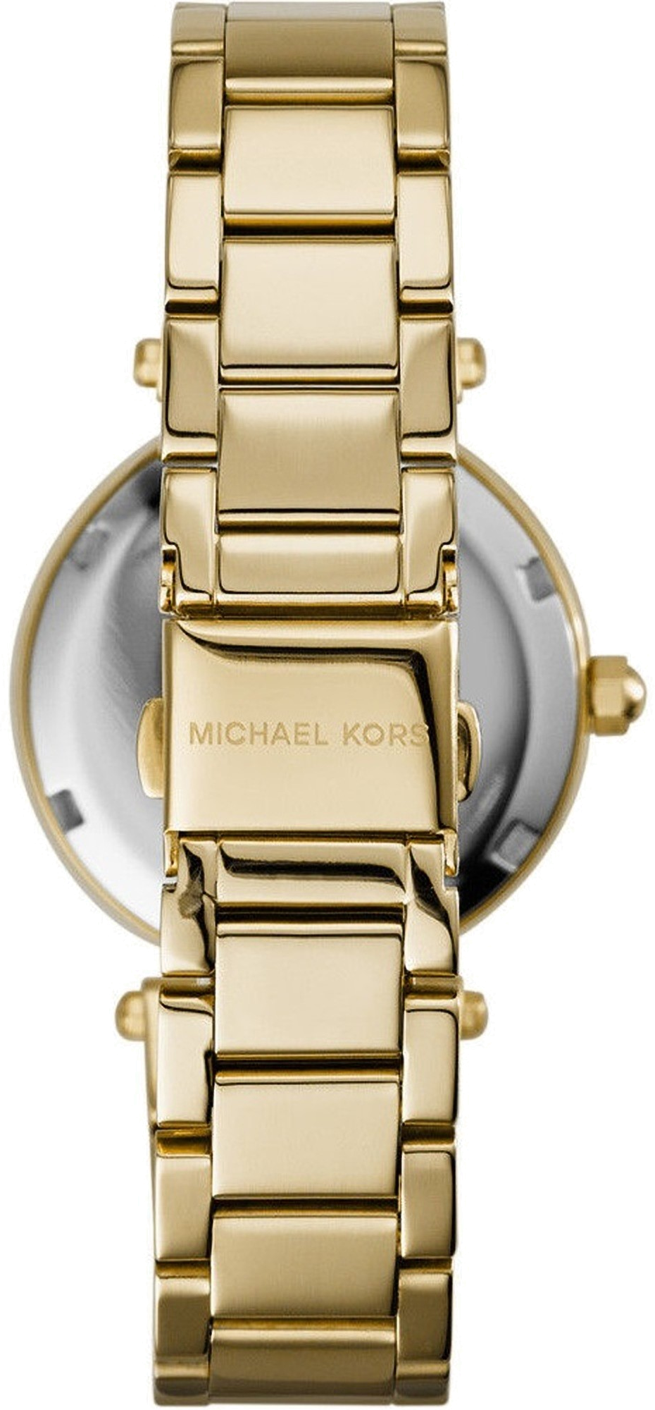 Montre Femme Michael Kors MK6056 Parker en Acier Doré avec Cristaux Swarovski vue 3