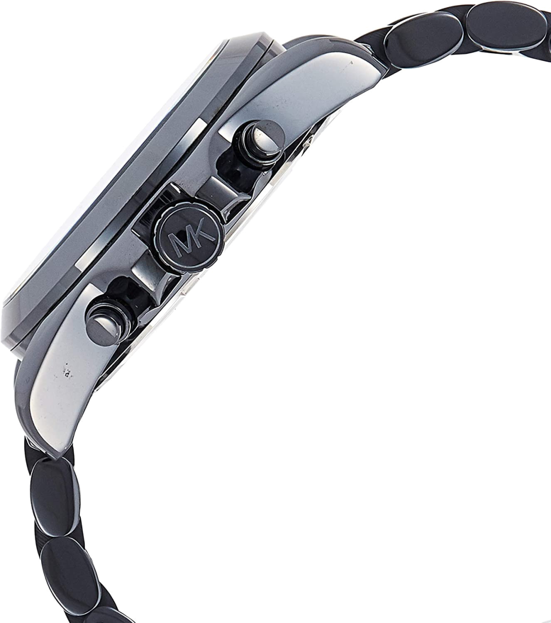 Montre Michael Kors MK6248 pour Femme - Boîtier et Bracelet Acier Inoxydable Bleu vue 3