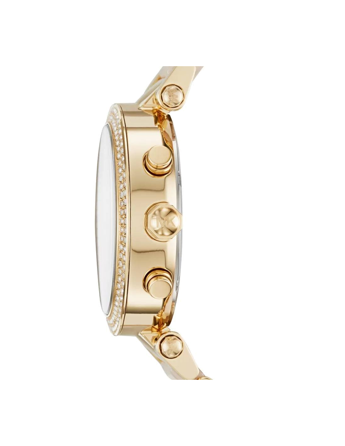 Montre Femme Michael Kors Parker MK6326 - Cadran Champagne & Bracelet Acier Or vue 2