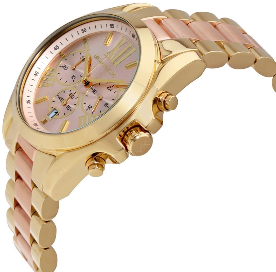 Montre Michael Kors MK6359 Bradshaw au Cadran Champagne vue 3
