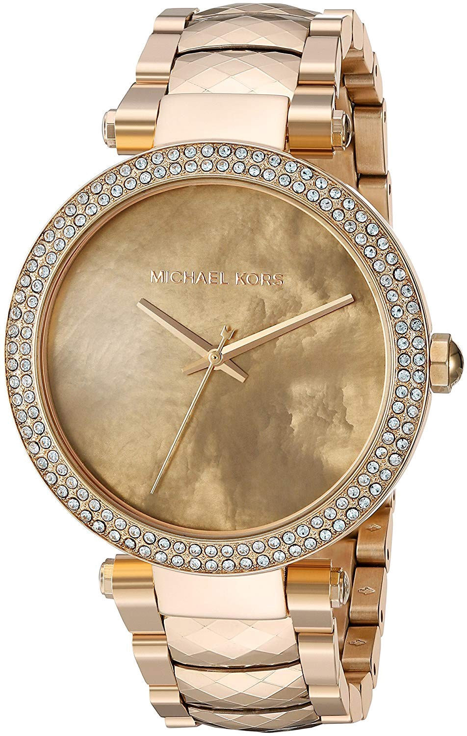 Montre Femme Michael Kors Parker MK6425 en Acier Doré, Bracelet à Maillons