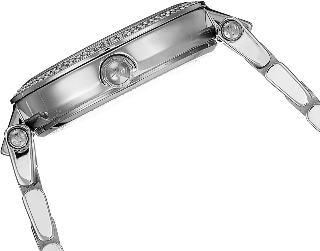 Montre Femme Michael Kors MK6483 Parker - Acier Bicolore Argent et Cristaux vue 2