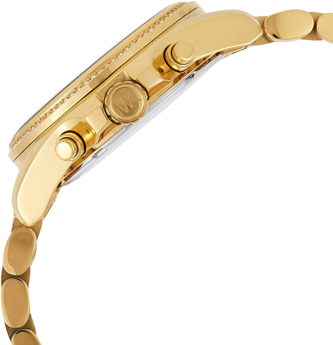 Montre Michael Kors MK6538 Bradshaw Femme en Acier Doré, Chronographe vue 2