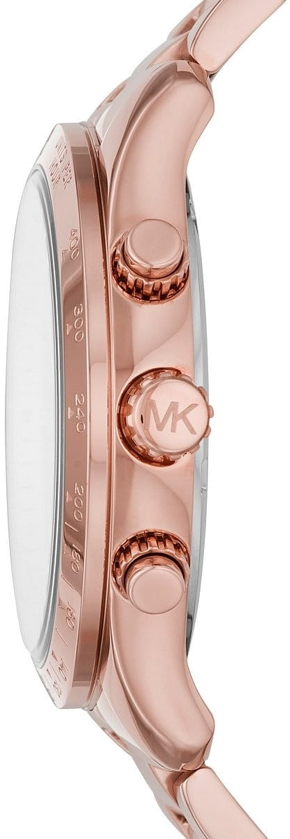 Montre Michael Kors Layton MK6796 Chronomètre Femme en Acier Or Rose vue 2