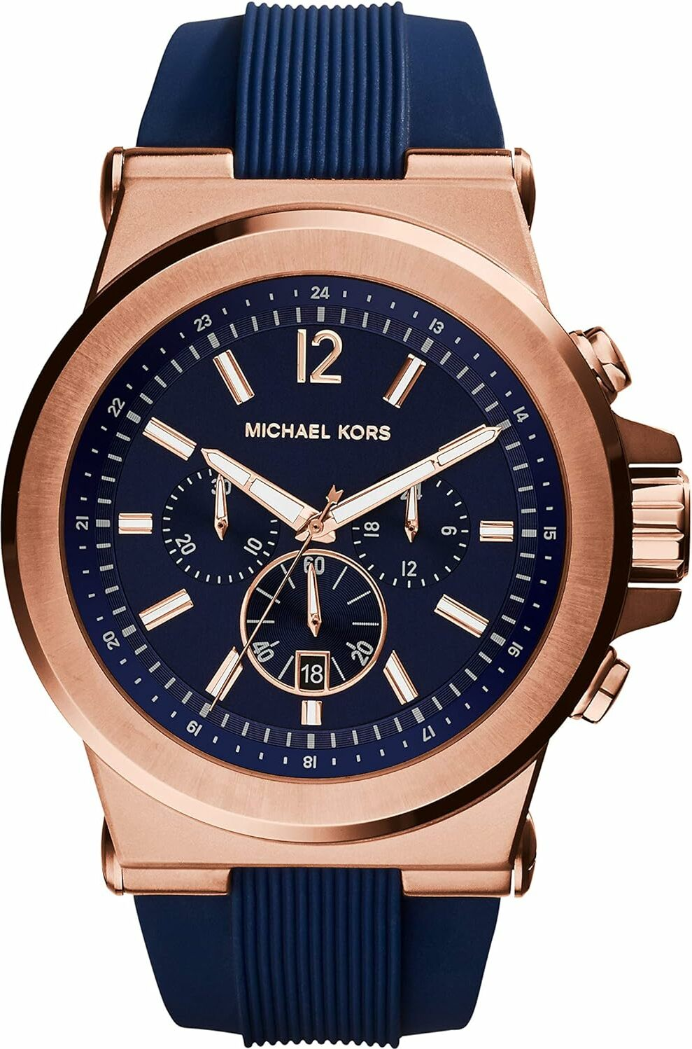 Montre Femme Michael Kors Runway MK6980 en Or Rose à Cadran 40mm vue 3