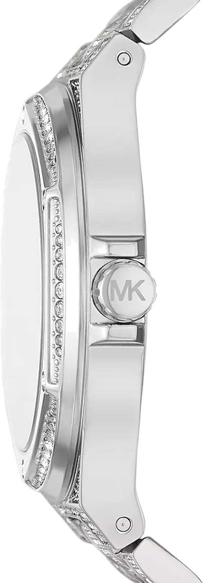 Montre Femme Michael Kors MK6990 Lennox - Cadran Bleu Pavé Cristaux, Bracelet Acier vue 3