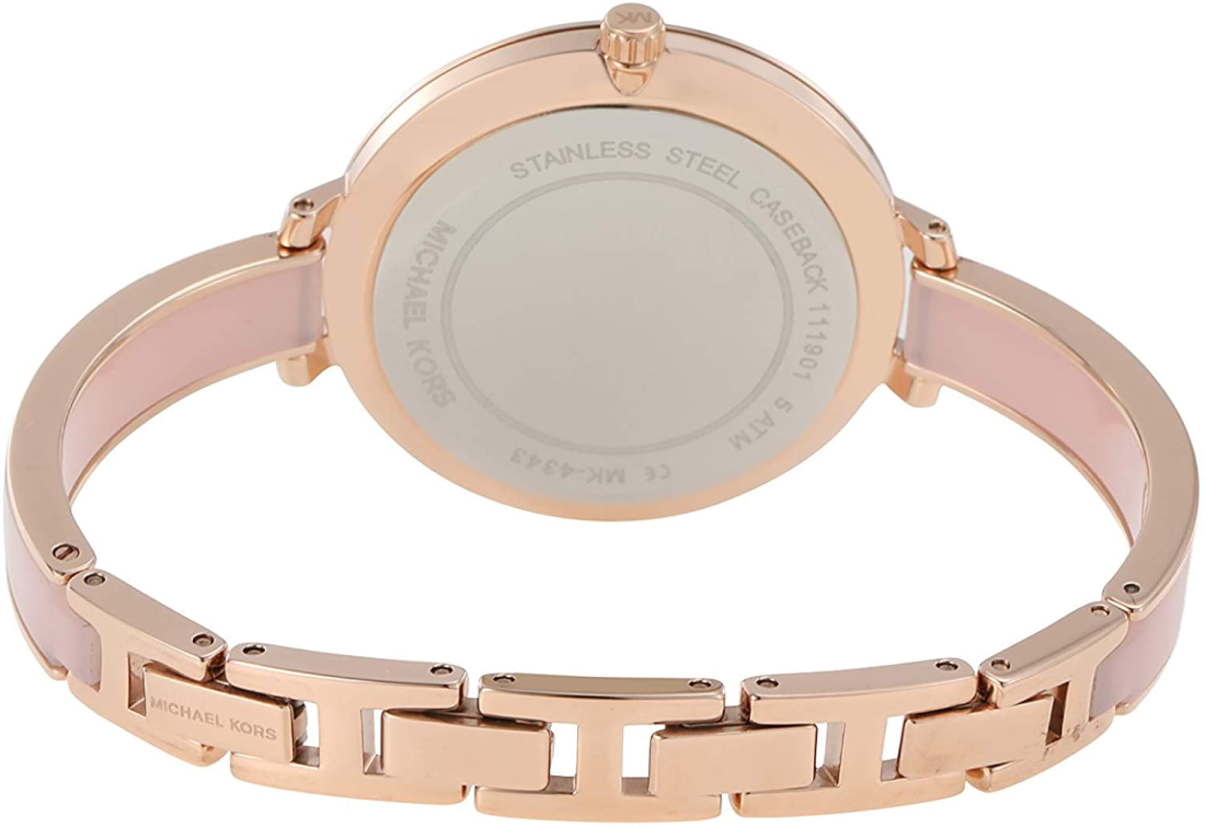 Montre Michael Kors Jayne MK7119 pour Femme en Acier Or Rose vue 2