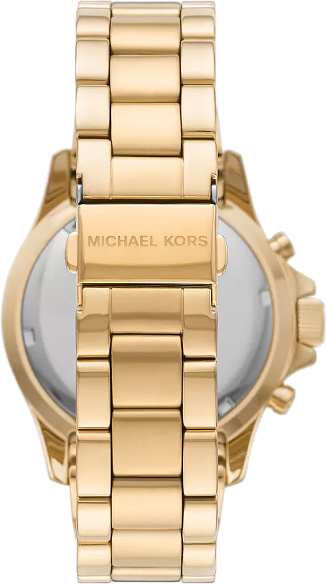 Montre Michael Kors Everest MK7210 Chronographe Femme en Acier Doré avec Cristaux vue 2