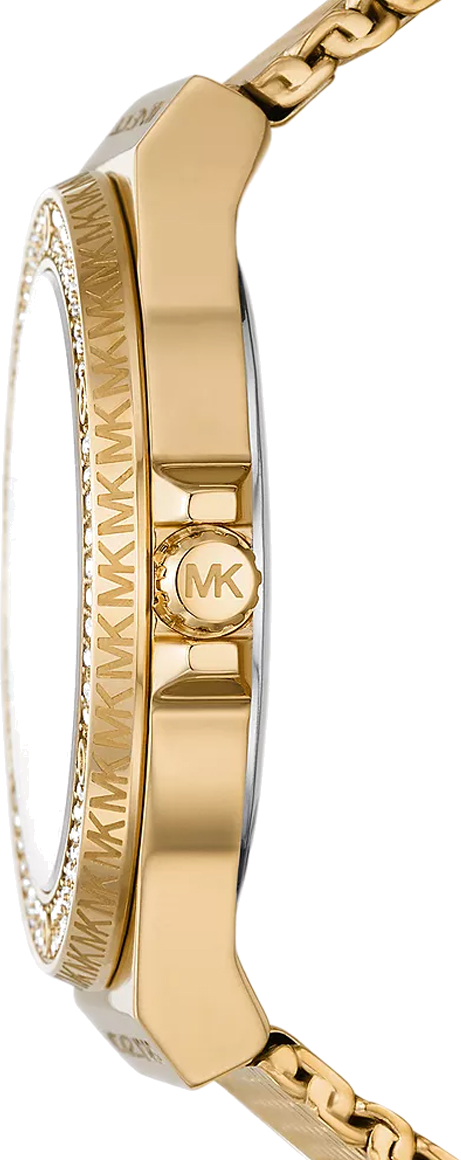 Montre Michael Kors MK7335 Lennox cadran pavé bracelet en acier inoxydable vue 3
