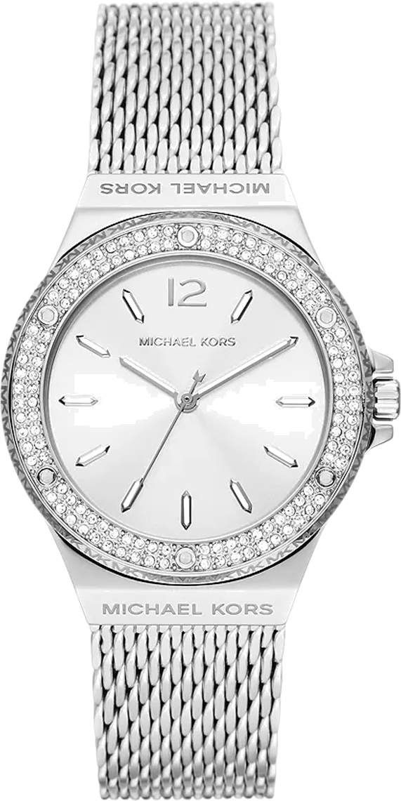 Montre Femme Michael Kors Lennox MK7337 - Cadran et bracelet maille milanaise argenté