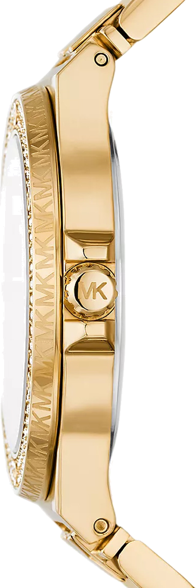 Montre Femme Michael Kors Lennox MK7339 Cadran et Bracelet Or Acier Inoxydable vue 3