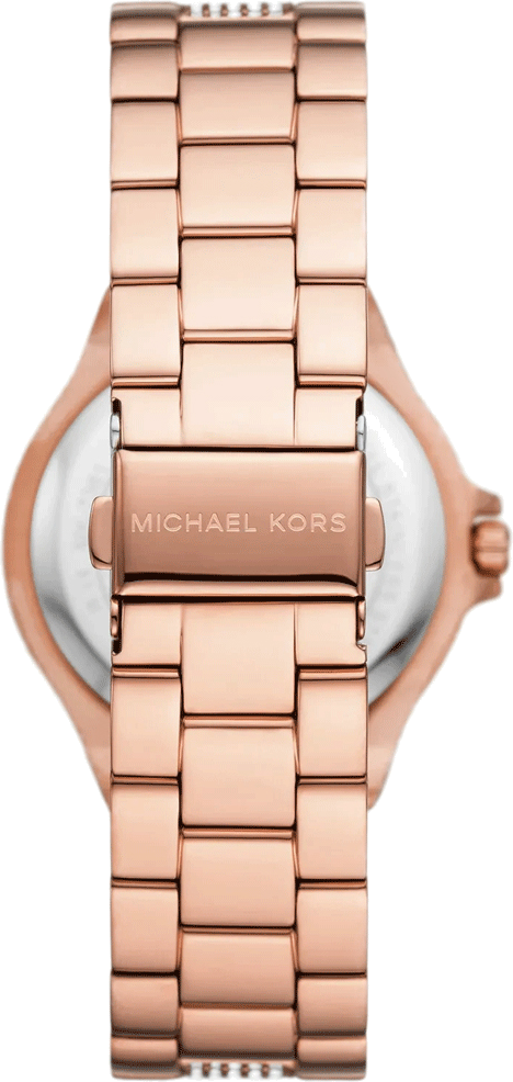 Montre Michael Kors Lennox MK7362 cadran bracelet en acier inoxydable doré rose vue 3
