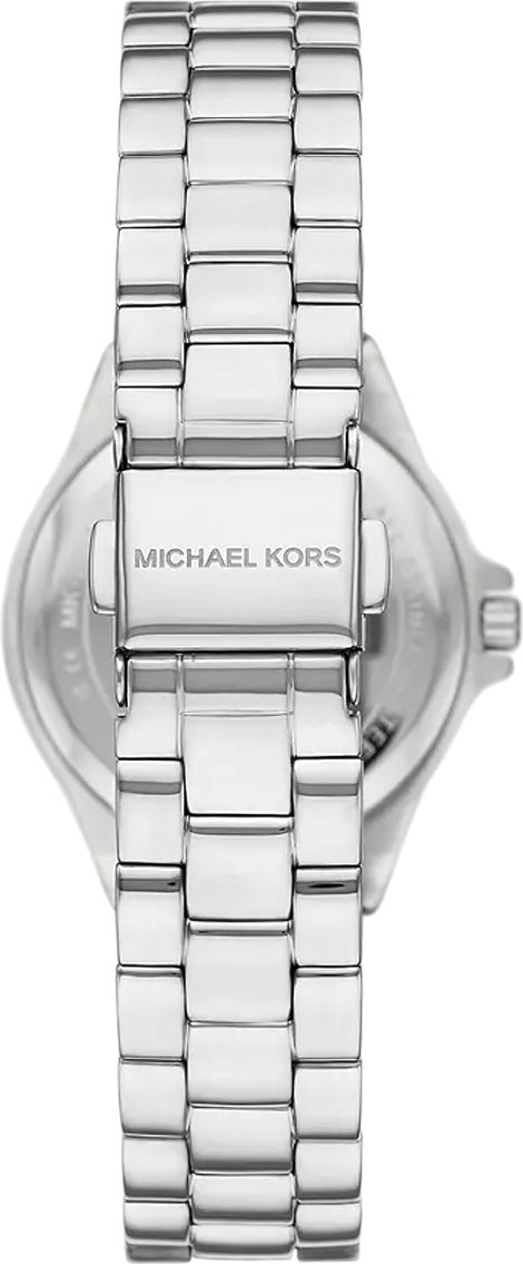 Montre Michael Kors Lennox MK7397 pour femme, cadran bleu et bracelet acier vue 2