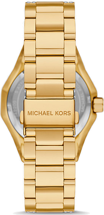 Montre Michael Kors Raquel MK7398 Cadran pavé Bracelet en acier inoxydable doré vue 3