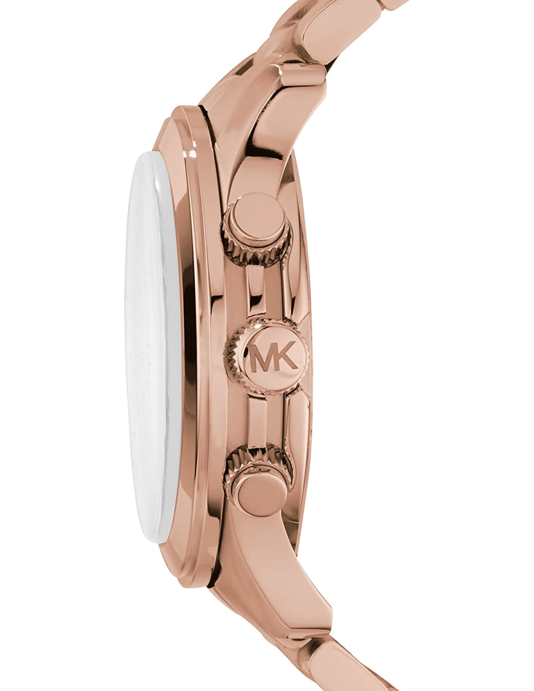 Montre Michael Kors MK8096 Chronographe Unisexe en Acier Or Rose vue 2