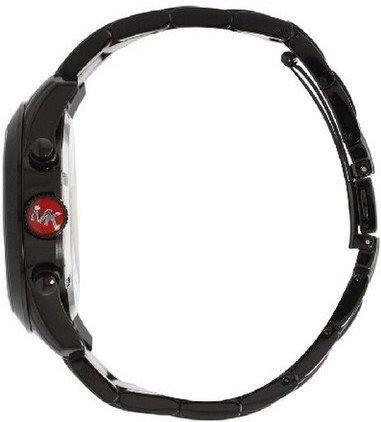 Montre Homme Michael Kors MK8219 Chronographe Noir et Rouge - Cadran Texturé vue 2