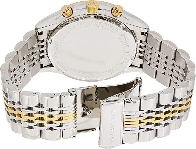 Montre Michael Kors MK8306 Bracelet Bicolore en Acier Inoxydable vue 2