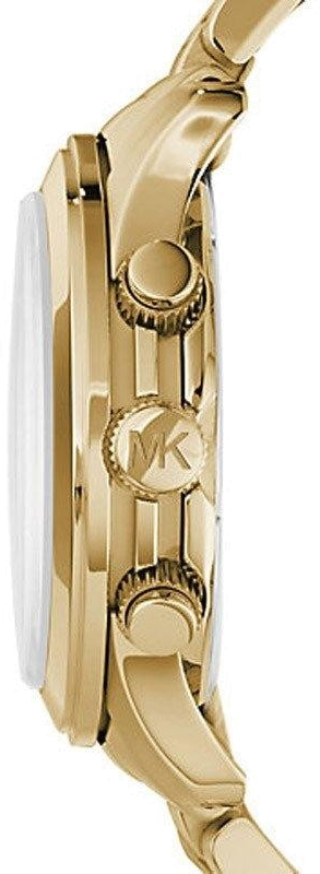 Montre Femme Michael Kors MK8315 - Boîtier Acier Doré, Cadran Turquoise Carte du Monde vue 2