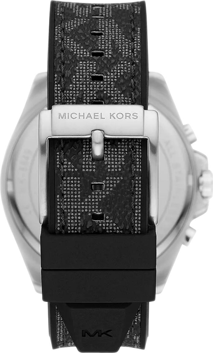 Montre Michael Kors Brecken MK8850 - Chronographe Homme Noir et Argent vue 3