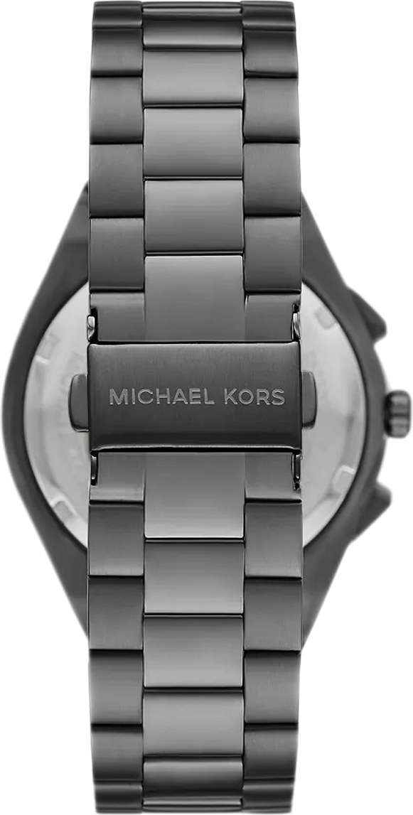 Montre Michael Kors MK9118 en Acier Anthracite et Cadran Vert vue 2