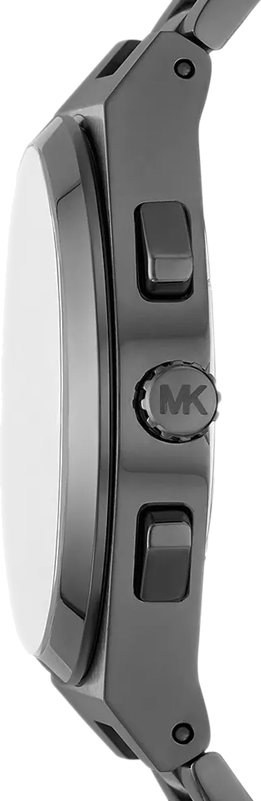 Montre Michael Kors MK9118 en Acier Anthracite et Cadran Vert vue 3