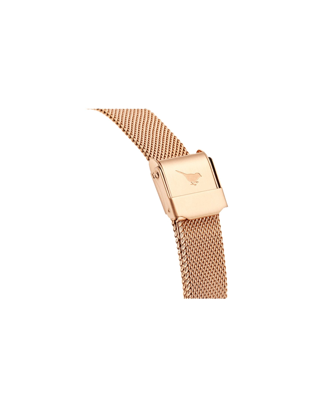 Montre Olivia Burton OB16AM96 Abeille 3D en Acier Argenté et Maille Milanaise vue 4