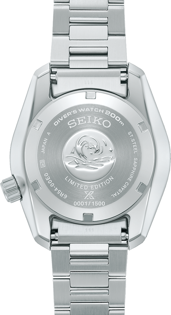 Montre Seiko SPB439J1 Prospex GMT Automatique Homme Acier Cadran Argenté vue 2