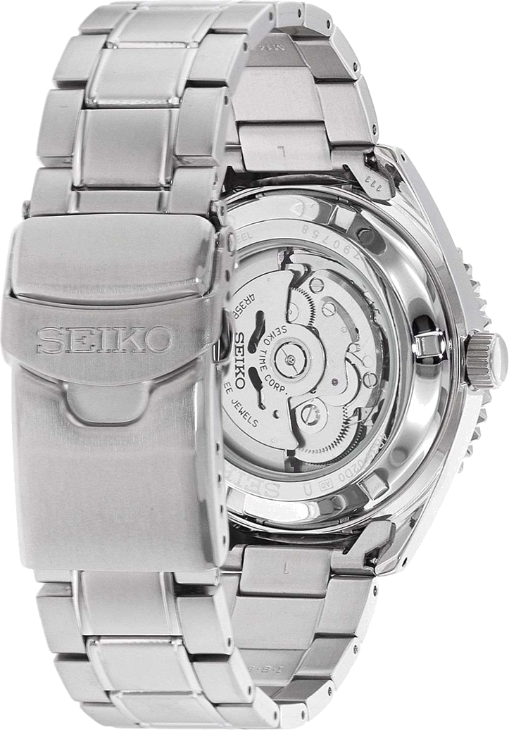 Montre Seiko 5 Sports SRPB93K1 Automatique Homme, Cadran Vert Forêt, Acier Inoxydable vue 2