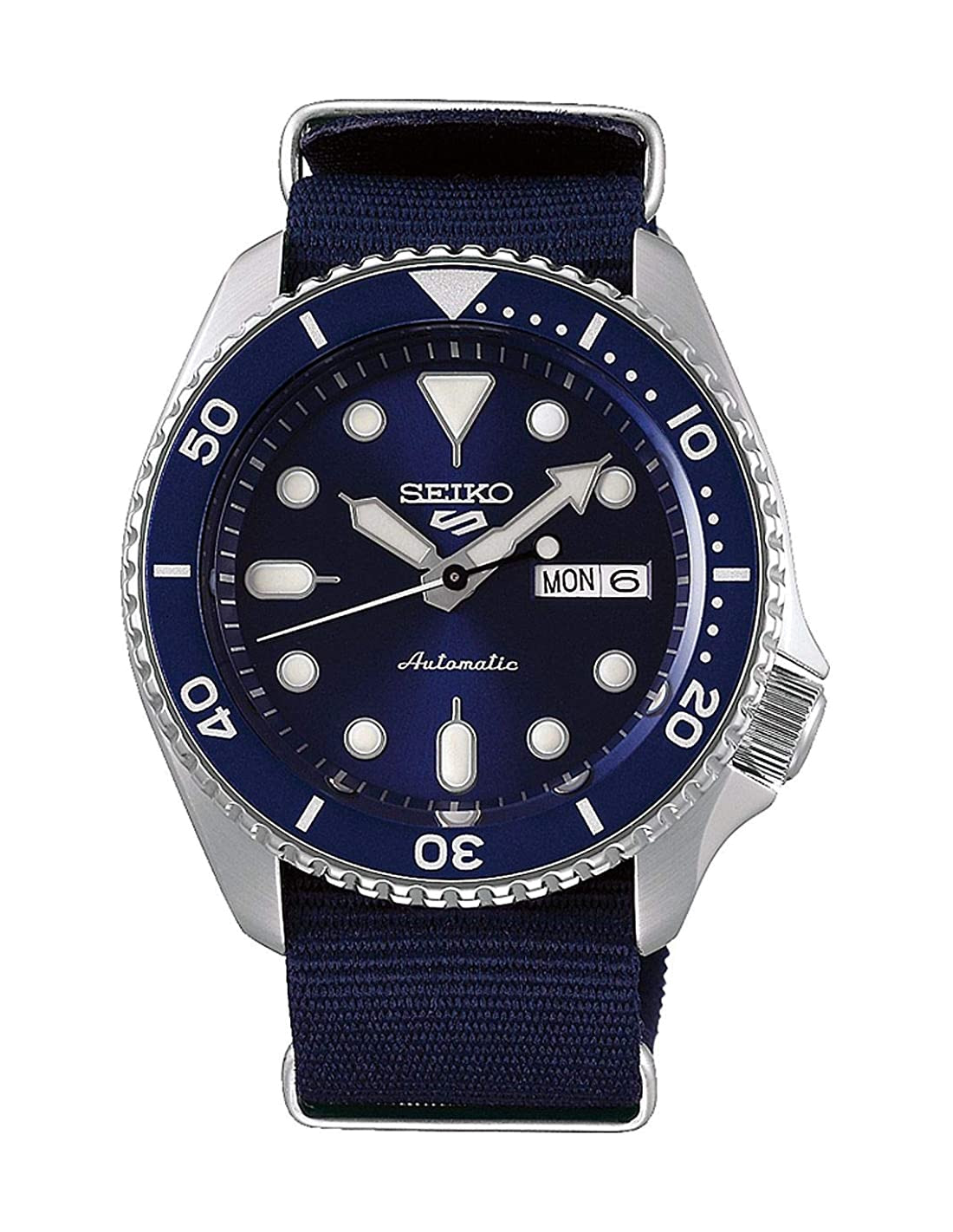 Montre Seiko SRPD51K2 Automatique Cadran Bleu et Bracelet NATO