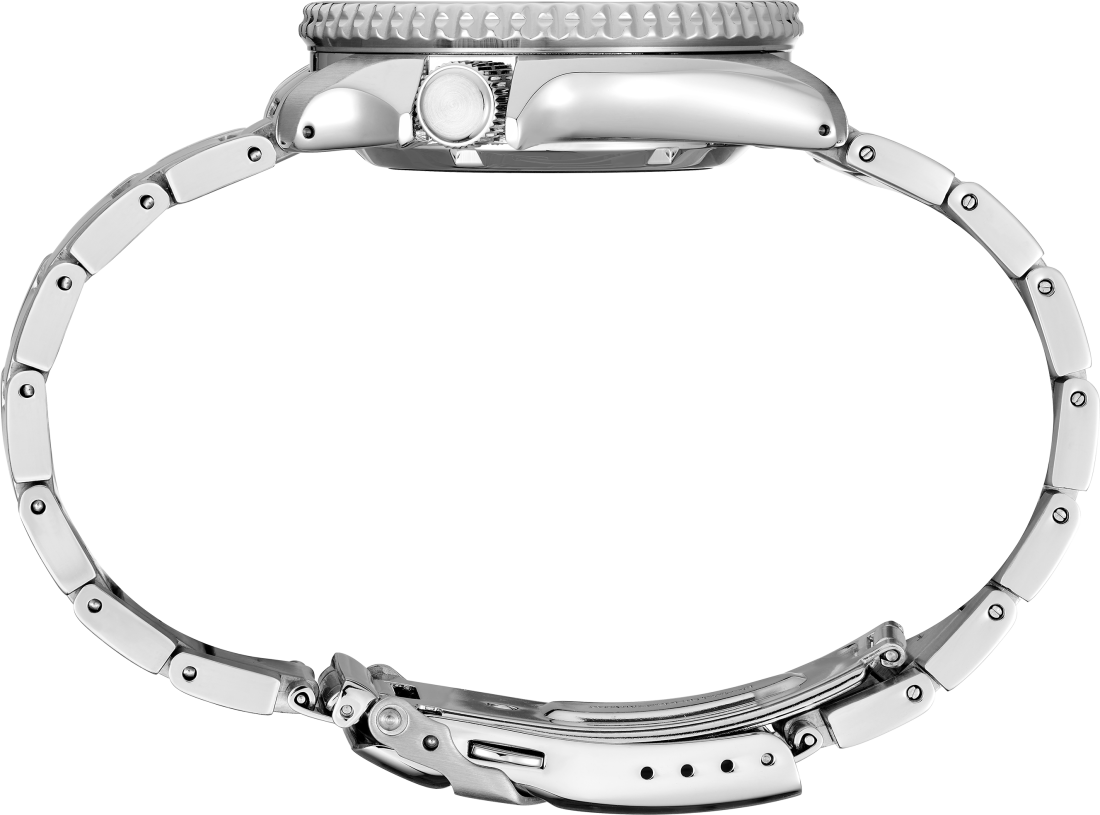 Montre Seiko SRPJ45BL Automatique Homme - Cadran Bleu Soleillé, Bracelet Acier vue 4