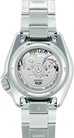 Montre Homme Seiko 5 Sports SRPK13K1 Automatique Acier, Cadran Noir, Lunette Multicolore vue 2