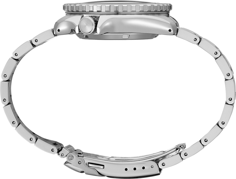 Montre Homme Seiko SRPK99K1 Automatique Acier Inoxydable Cadran Noir vue 3