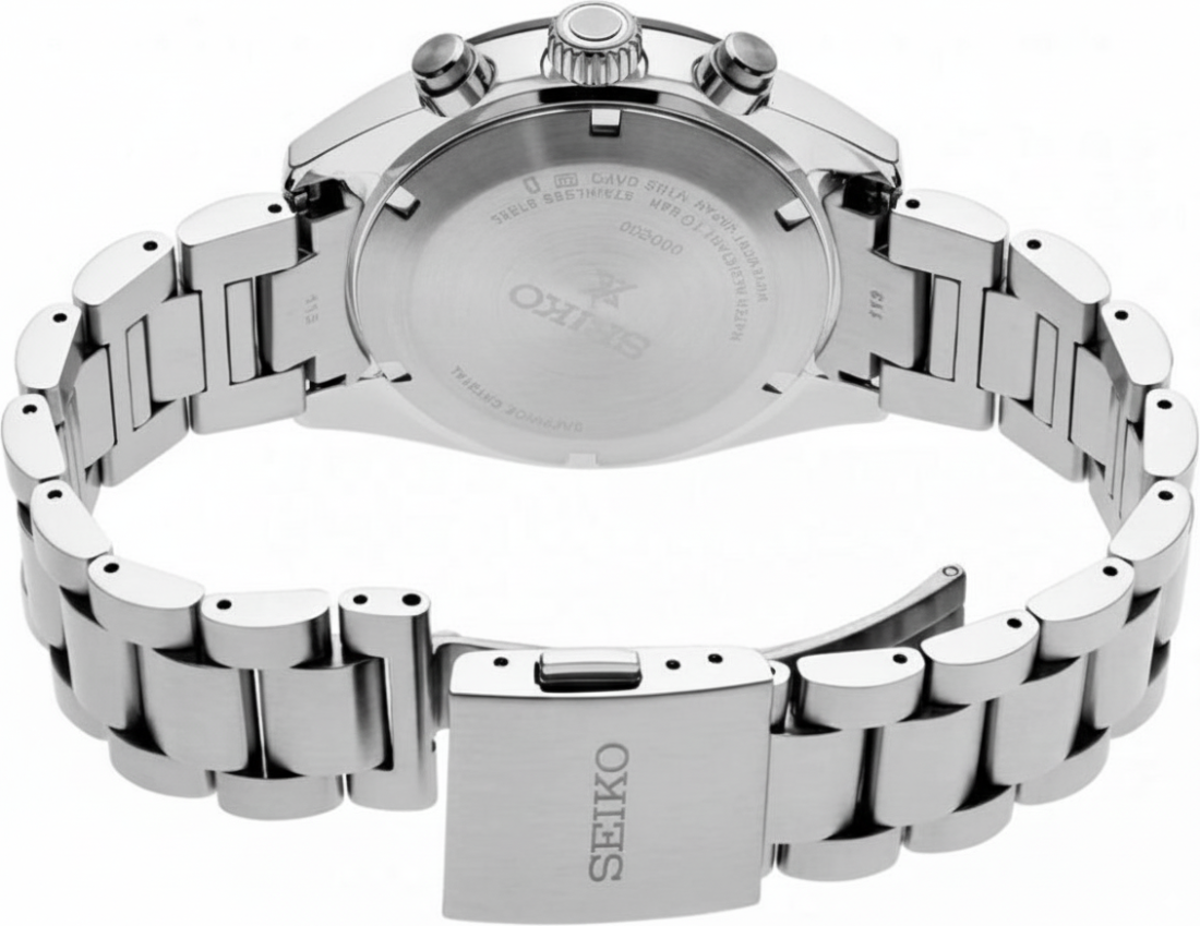 Montre Seiko Prospex Speedtimer Solaire SSC911P1 - Chronographe Homme en Acier Argenté vue 3