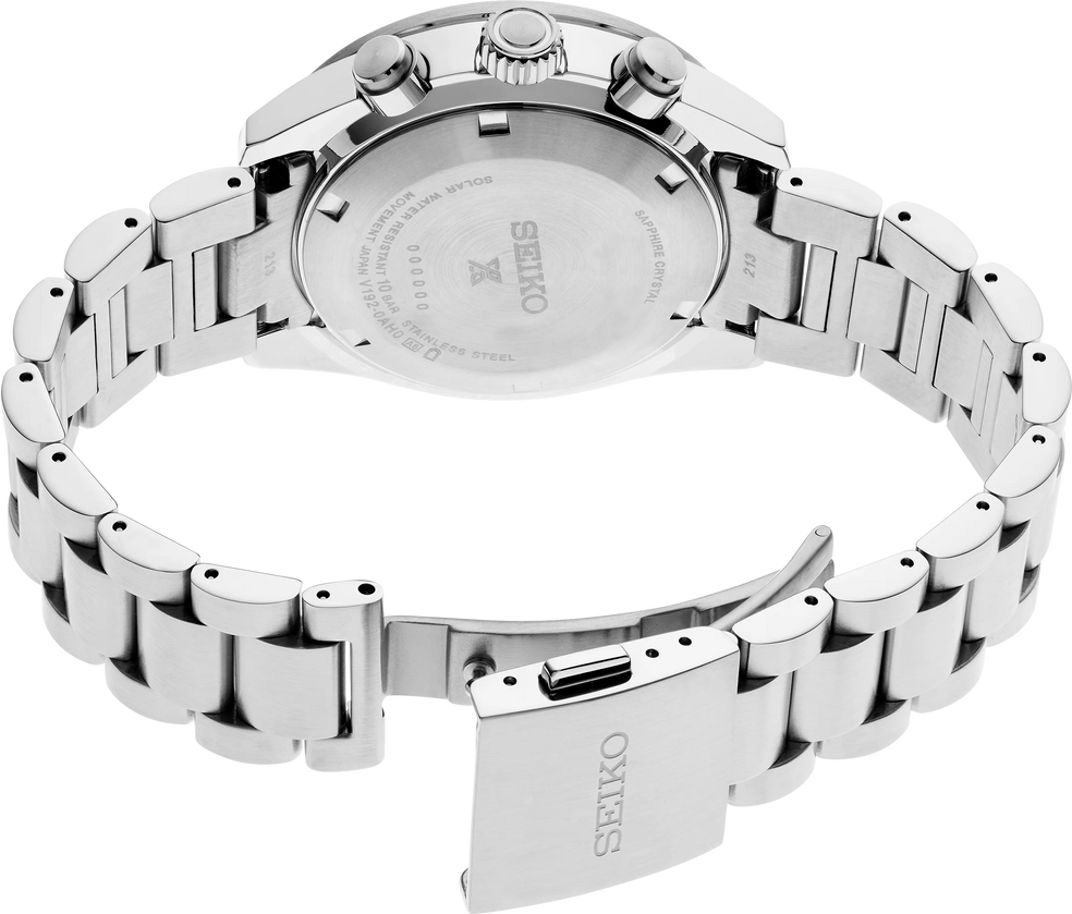 Seiko Prospex Speedtimer Solar SSC915P1 - Chronographe Solaire Homme en Acier - Cadran Noir vue 3