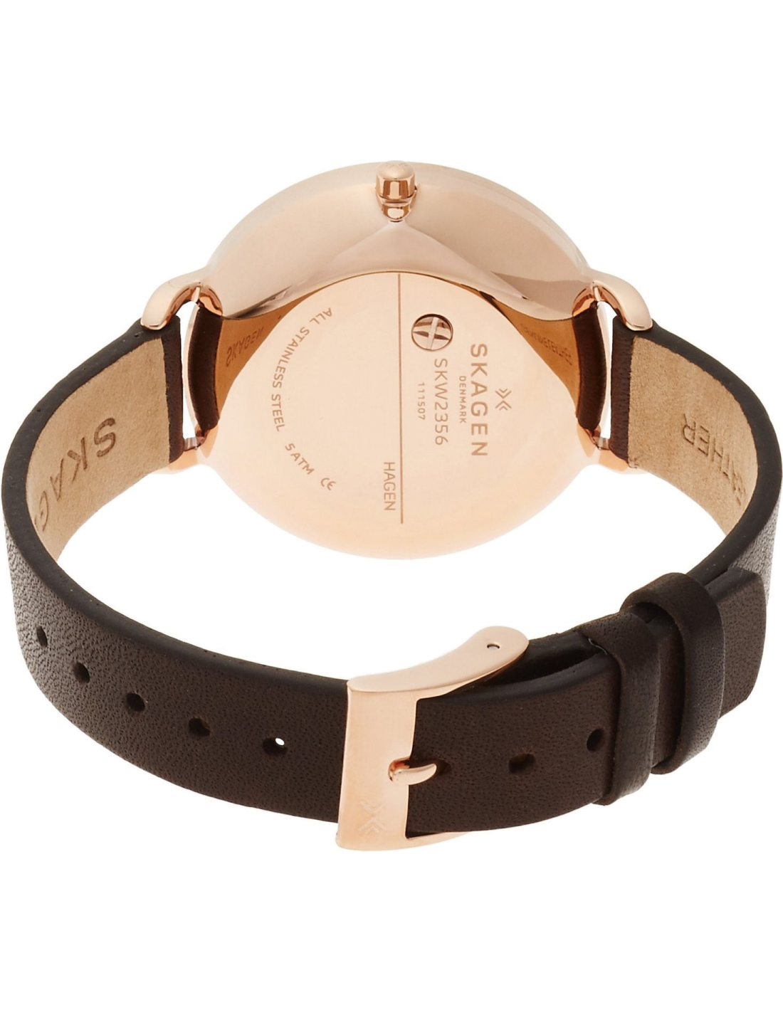 Bracelet cuir de la Skagen SKW2356 — Montres Outlet