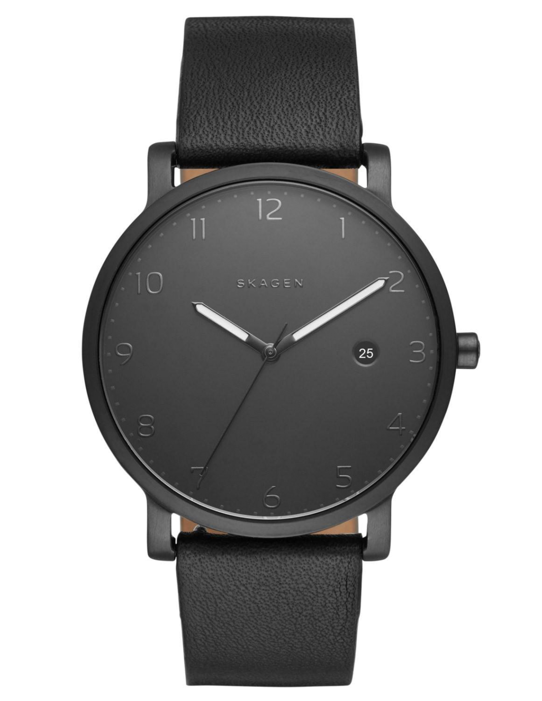 Montre Homme Skagen Hagen SKW6308 Noir - Boîtier Ultra-Fin 8mm
