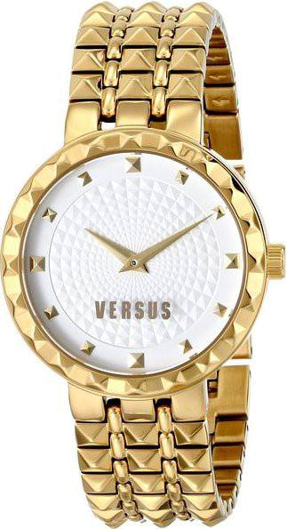 Montre Femme Versus by Versace SOD040014 en or, cadran blanc à motifs