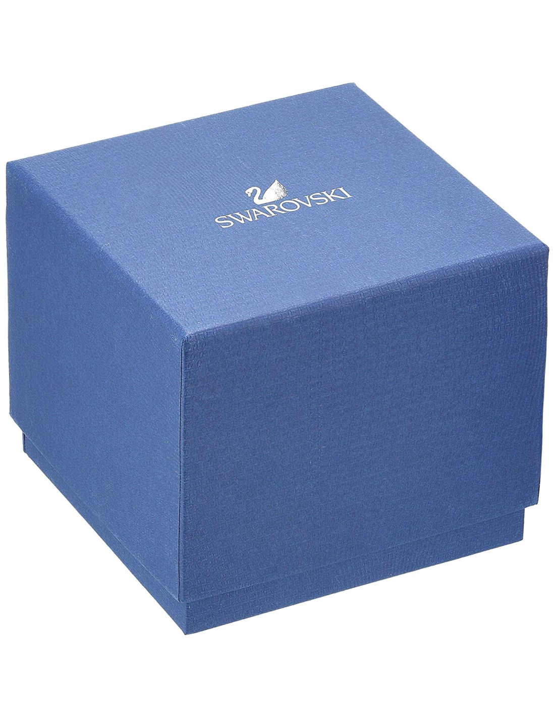 Montre Femme Swarovski Crystalline 5295383 - Cadran argent, bracelet cuir blanc vue 3