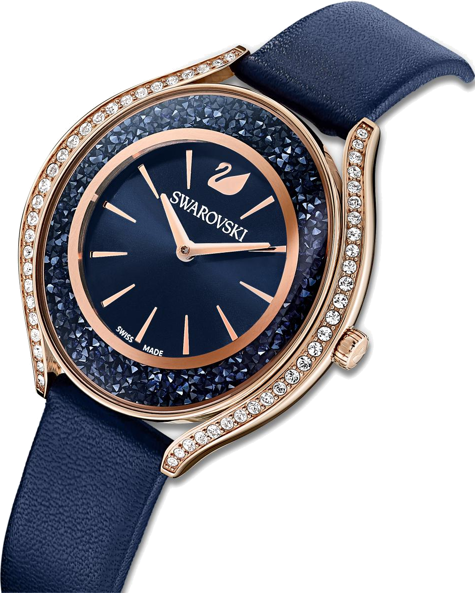 Montre Femme Swarovski 5519447 Crystalline Aura Bleu Nuit vue 2