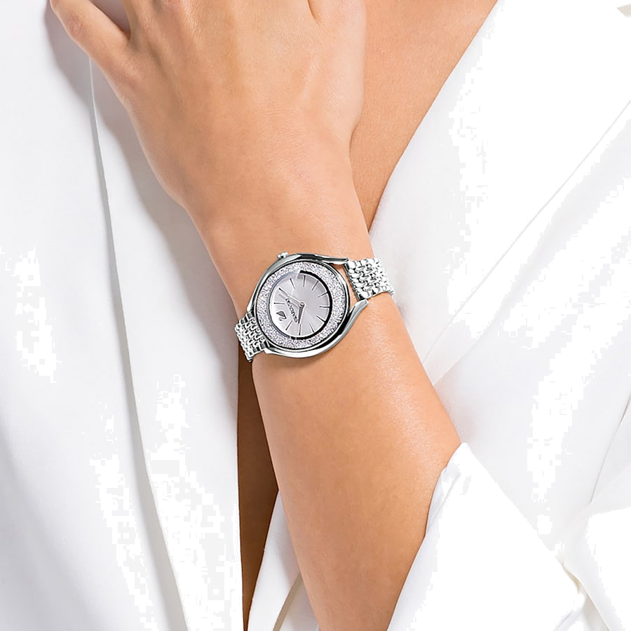 Montre Femme Swarovski 5519462 Acier Inoxydable Argent & Or vue 4