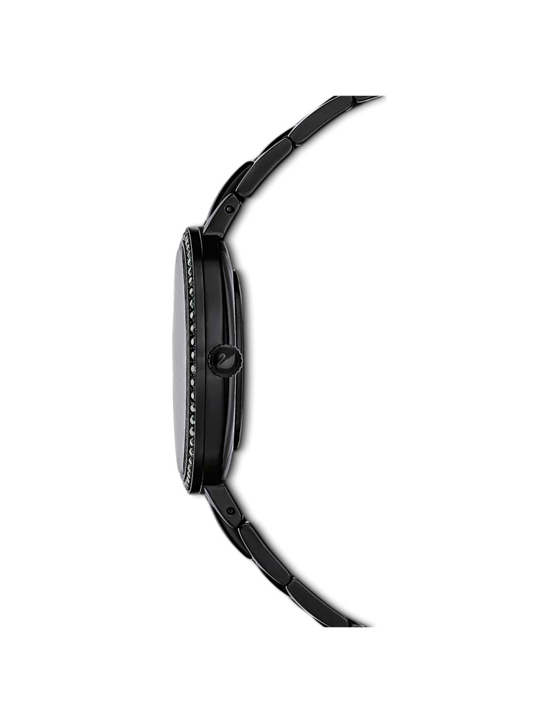 Montre Femme Swarovski Cosmopolitan 5547646 Noire en poudre de diamants vue 3