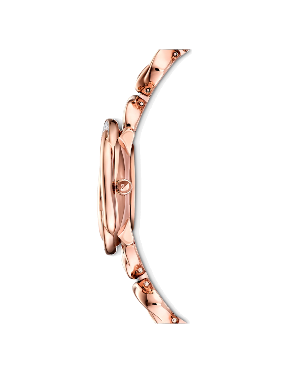 Montre Femme Swarovski 5552783 Cadran Bordeaux Acier Or Rose Cristaux vue 3