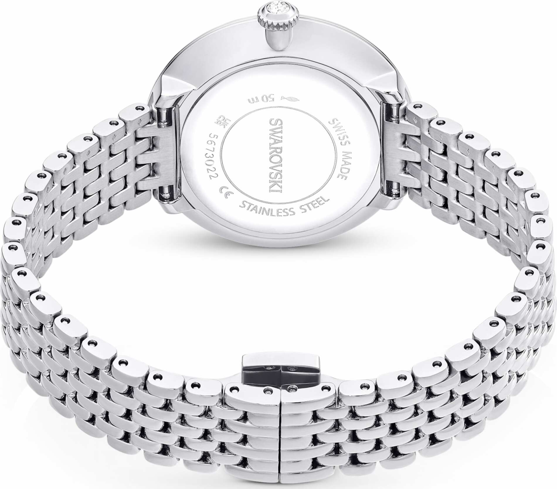 Montre Swarovski Certa 5673022 pour Femme, Boîtier Acier et Cristaux, Cadran Argent vue 6