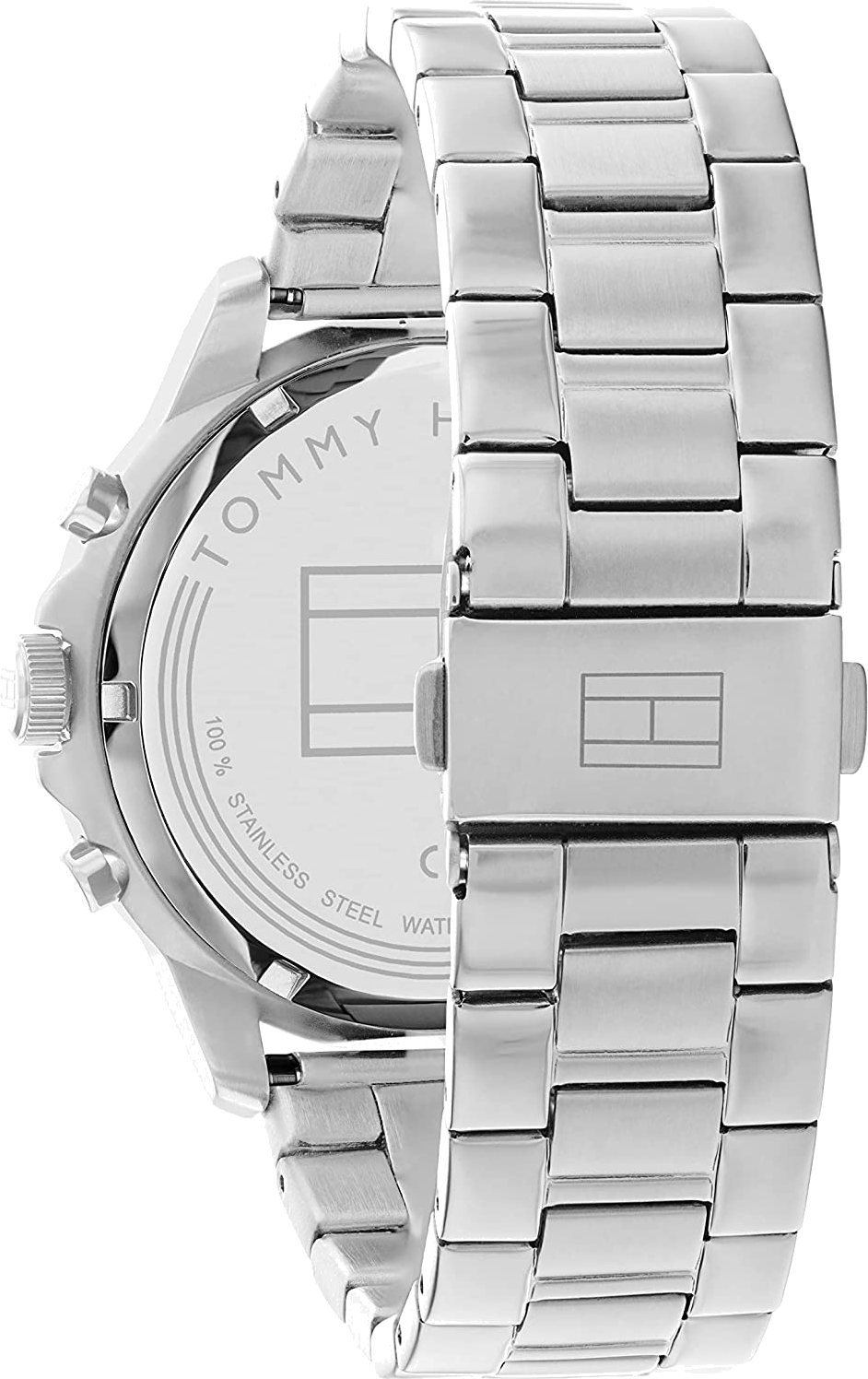 Montre Homme Tommy Hilfiger Henry 1710477 - Squelette Noir et Acier vue 3