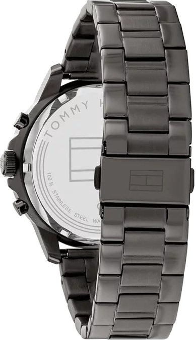 Montre Homme Tommy Hilfiger 1710479 Henry Automatique Squelette Anthracite vue 3