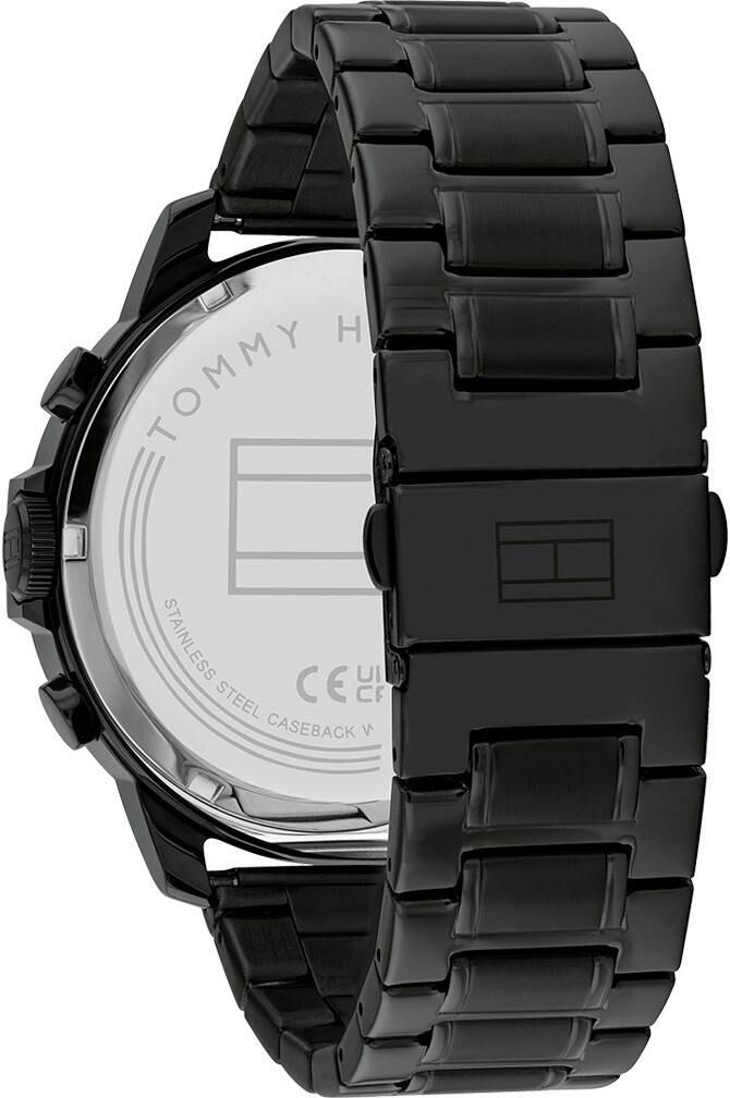 Montre Homme Tommy Hilfiger 1710494 Luca Acier Noir Multifonctions vue 3