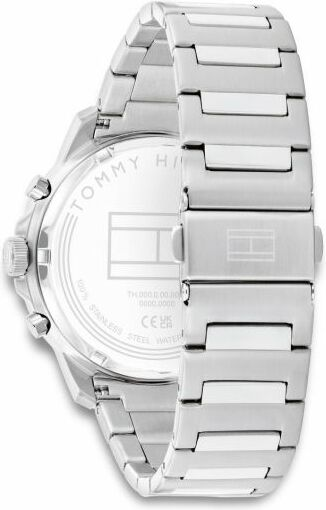 Montre Homme Tommy Hilfiger 1710684 Henry - Boîtier Acier Argenté & Cadran Bleu Multifonctions vue 3