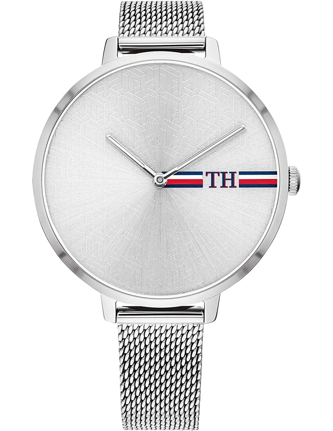 Montre Tommy Hilfiger Alexa 1782157 pour Femme, Cadran et Maille Milanaise Argent